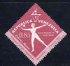 Venezuela 1962 Gymnastics 85c from National Games Diamond shaped set, SG 1746
