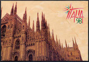 Cinderella - Italy 1998 Italia 98 Stamp Exhibition souvenir folder containing pane of 6 self adhesive labels