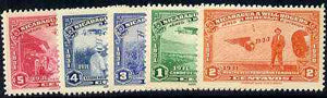 Nicaragua 1939 Will Rogers Commemoration set of 5 unmounted mint, SG 1029-33