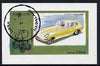 Nagaland 1972 Cars #1 (E-Type Jaguar) imperf souvenir sheet (1.25ch value) cto used