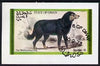 Oman 1973 Dogs (Newfoundland) imperf souvenir sheet (1R value) cto used