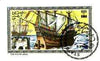 Oman 1976 Ships (16th Century Tudor Ship) imperf souvenir sheet (2R value) cto used