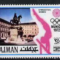 Ajman 1971 Gymnastics 35dh from Munich Olympics perf set of 20, Mi 739 unmounted mint