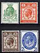 Great Britain 1929 Ninth UPU Congress unmounted mint set of 4 low values