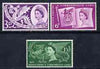 Great Britain 1958 British Empire & Commonwealth Games unmounted mint set of 3 SG 567-69