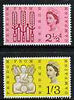 Great Britain 1963 Freedom From Hunger unmounted mint set of 2 (phosphor) SG 634p-35p