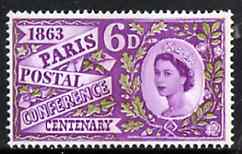 Great Britain 1963 Paris Postal Conference unmounted mint (phosphor) SG 636p