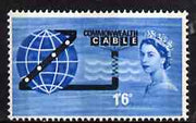 Great Britain 1963 Opening of COMPAC (Telephone Cable) unmounted mint (phosphor) SG 645p*