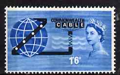 Great Britain 1963 Opening of COMPAC (Telephone Cable) unmounted mint (phosphor) SG 645p*