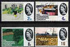 Great Britain 1964 Geographical Conference unmounted mint set of 4 (phosphor) SG 651-54p