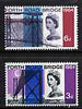 Great Britain 1964 Opening of Forth Road Bridge unmounted mint set of 2 (phosphor) SG 659-60p*