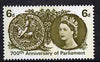 Great Britain 1965 Simon de Montfort's Parliament unmounted mint (phosphor) SG 663p