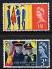 Great Britain 1965 Salvation Army Centenary unmounted mint set of 2 (phosphor) SG 665-66p