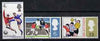 Great Britain 1966 World Cup Football unmounted mint set of 3 (ordinary) SG 693-95