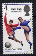 Great Britain 1966 World Cup Football - England Winners (ordinary) unmounted mint