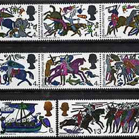 Great Britain 1966 Battle of Hastings unmounted mint set of 8 (ordinary) SG 705-12
