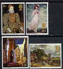Great Britain 1968 British Paintings unmounted mint set of 4