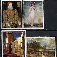 Great Britain 1968 British Paintings unmounted mint set of 4