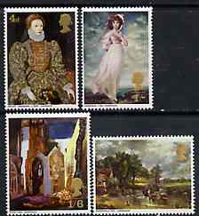 Great Britain 1968 British Paintings unmounted mint set of 4