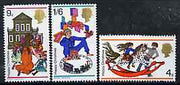 Great Britain 1968 Christmas unmounted mint set of 3, SG 775-77*