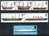 Great Britain 1969 British Ships set of 6 unmounted mint, SG 778-83