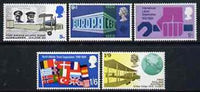 Great Britain 1969 Anniversaries unmounted mint set of 5, SG 791-95*