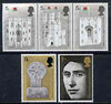 Great Britain 1969 Investiture of Prince of Wales unmounted mint set of 5, SG 802-06