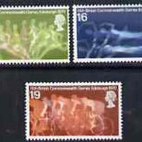 Great Britain 1970 British Commonwealth Games set of 3 unmounted mint, SG 832-34*
