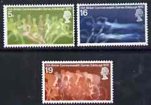 Great Britain 1970 British Commonwealth Games set of 3 unmounted mint, SG 832-34*