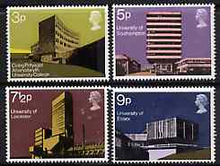 Great Britain 1971 British Architecture - Universities set of 4 unmounted mint, SG 890-93