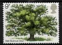Great Britain 1973 Tree Planting Year (9p Oak) unmounted mint