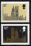 Great Britain 1973 Commonwealth Parliamentary Conference unmounted mint set of 2 SG 939-40