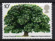 Great Britain 1974 British Trees (2nd Issue - 10p Horse Chestnut) unmounted mint SG 949