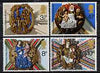 Great Britain 1974 Christmas - Roof Bosses set of 4 unmounted mint, SG 966-69