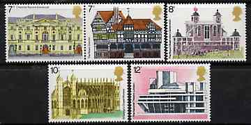 Great Britain 1975 European Architectural Heritage Year set of 5 unmounted mint, SG 975-79