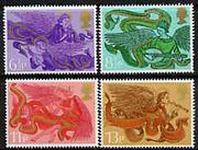 Great Britain 1975 Christmas - Angels set of 4 unmounted mint, SG 993-96