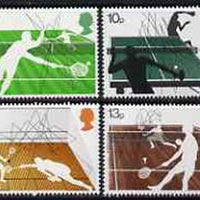 Great Britain 1977 Racket Sports unmounted mint set of 4 SG 1022-25*