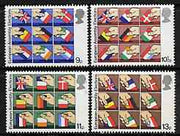 Great Britain 1979 First Direct Elections to European Assembly set of 4 unmounted mint SG 1083-86 (gutter pairs available price x 2)