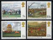 Great Britain 1979 Horseracing Paintings set of 4 unmounted mint, SG 1087-90 (gutter pairs available price x 2)