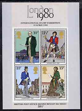 Great Britain 1979 Death Centenary of Sir Rowland Hill m/sheet unmounted mint, SG MS 1099