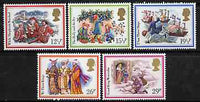 Great Britain 1982 Christmas - Carols set of 5 unmounted mint SG 1202-06