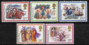 Great Britain 1982 Christmas - Carols set of 5 unmounted mint SG 1202-06