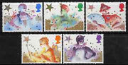 Great Britain 1985 Christmas - Pantomime Characters set of 5 unmounted mint (gutter pairs available price x 2) SG 1303-07