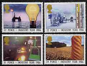 Great Britain 1986 Industry Year set of 4 unmounted mint, SG 1308-11