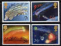 Great Britain 1986 Halley's Comet set of 4 unmounted mint, SG 1312-15