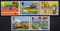 Great Britain 1986 Commonwealth Games & World Hockey Cup unmounted mint set of 5, SG 1328-32