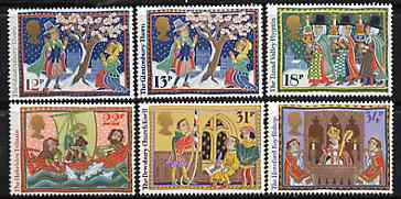 Great Britain 1986 Christmas - Folk Customs set of 6 unmounted mint SG 1341-46