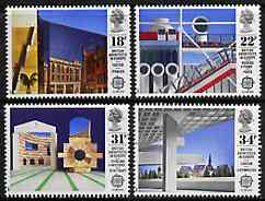 Great Britain 1987 Europa - British Architects set of 4 unmounted mint, SG 1355-58