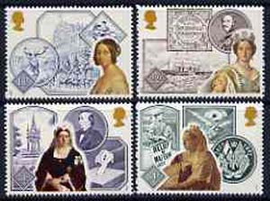 Great Britain 1987 Queen Victoria's Accession 150th Anniversary unmounted mint set of 4, SG 1367-70