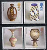 Great Britain 1987 Studio Pottery unmounted mint set of 4, SG 1371-74